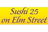 SUSHI 25 ON ELM STREET logo