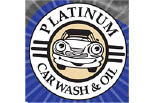 PLATINUM CAR WASH & OIL ~ I logo