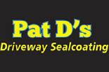PAT D'S DRIVEWAY SEALCOATING ## logo