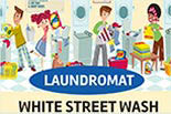 WHITE STREET WASH  ## logo