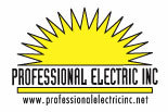 PROFESSIONAL ELECTRIC INSTALLATION & SERVICE logo