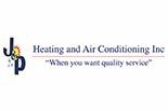 J & P HEATING, AIR & COOLING logo