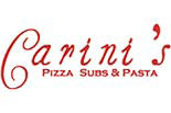 CARINI'S PIZZA, SUBS & PASTA logo