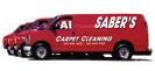 SABER's CARPET CLEANING logo