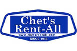 CHET's RENT-ALL logo