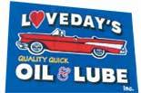 LOVEDAY's OIL & LUBE logo