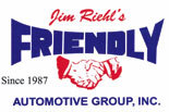 JIM RIEHL's Friendly Chrysler logo