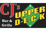 CJ'S UPPER DECK SPORTS BAR logo