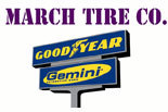 MARCH TIRE CO. logo