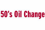 50'S OIL CHANGE logo