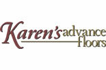 KAREN's ADVANCE FLOORS logo
