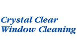 CRYSTAL CLEAR WINDOW CLEANING logo