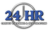 24 HR CARPET CLEANING logo