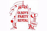 OLSON's PARTY RENTAL logo