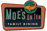 MOE's on TEN Family Dining logo