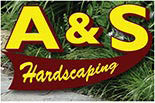 A & S HARDSCAPING logo