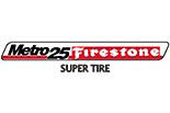 SUPER TIRE - Metro 25 Firestone logo