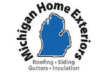 MICHIGAN HOME EXTERIORS logo