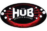 The HUB SPORTS BISTRO logo