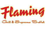 FLAMING GRILL AND SUPREME BUFFET logo