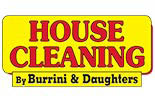 BURRINI HOUSE CLEANING logo