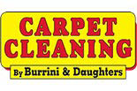BURRINI'S CARPET CLEANING logo