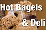 Hot Bagels & Deli logo