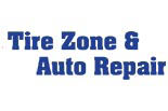 TIRE ZONE AND AUTO REPAIR logo
