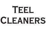 TEEL CLEANERS logo