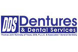 DDS DENTURES & DENTAL SERVICES logo