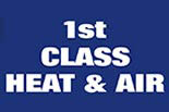 1ST CLASS HEAT & AIR logo