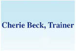 CHERIE BECK, TRAINER logo