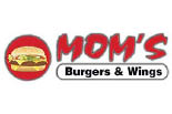 MOM'S BURGER AND WINGS logo