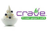 CRAVE FROZEN YOGURT logo