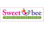 SWEET BEE FROZEN YOGURT logo