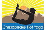CHESAPEAKE HOT YOGA logo