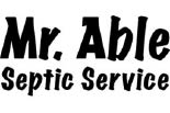Mr. Able Septic Service logo
