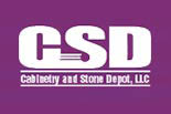 CABINETRY AND STONE DEPOT logo