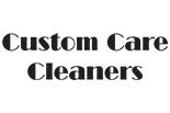 CUSTOM CARE CLEANERS logo