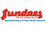 SUNDAES THE ICE CREAM PLACE logo