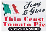 JOEY & GIA'S THIN CRUST TOMATOE PIES logo