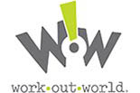 WORK OUT WORLD logo