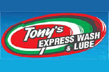 TONY'S EXPRESS CAR WASH logo