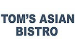 TOM'S ASIAN BISTRO logo