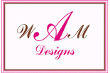 WAM DESIGNS Rhinestone Flip Flops and Monogrammed Gifts logo
