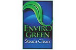 ENVIRO GREEN STEAM CLEAN logo