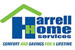 HARRELL HOME SERVICES - COMFORT and SAVINGS for a LIFETIME logo