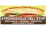 STRONGSVILLE DELI STOP logo