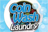 COIN WASH LAUNDRY logo