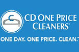 CD ONE PRICE CLEANERS logo